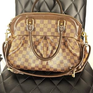 Sold -Louis Vuitton - Damier Ebene Canvas Trevi PM